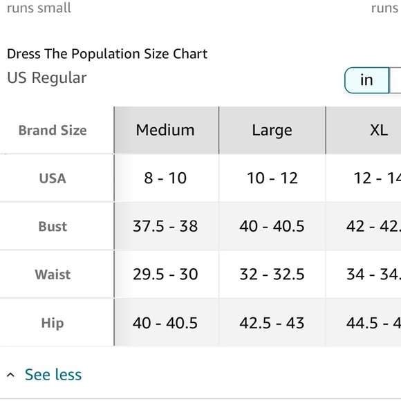 Dress The Population NWT - Picture 8 of 9